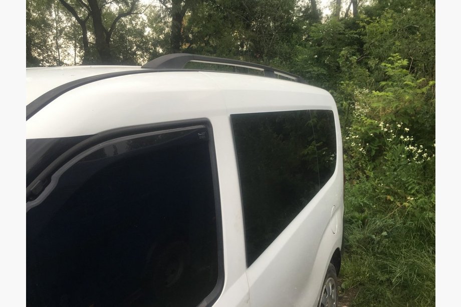 Fiat Doblo II 2010-2022 Relingi Dachowe Czarne Zdjęcia 9