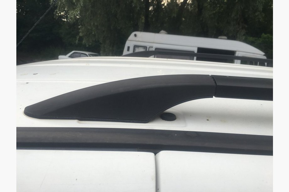 Fiat Doblo II 2010-2022 Relingi Dachowe Czarne Zdjęcia 11