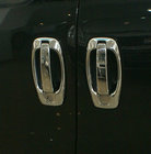 Fiat Doblo II 2010-2022 Nakładki i obwódki na klamki chromowane (8 szt., stal nierdzewna) Carmos - Turecka Stal Nierdzewna zdjęcia 3