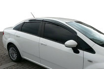 Fiat Linea 2006-2018 Deflektory Okien (4 szt., Sunplex Sport) zdjęcia 1