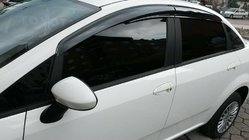 Fiat Linea 2006-2018 Deflektory Okien (4 szt., Sunplex Sport) zdjęcia 2