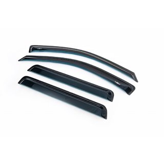 Deflektory Okien (4 szt, HIC) Jeep Grand Cherokee WK 2004-2010 zdjęcia 1