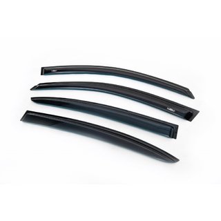 Deflektory Okien (4 szt, HIC) Skoda Superb 2001-2009 zdjęcia 1