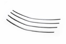 Opel Vivaro 2015-2019 Nakładki na Grille Carmos Stal Nierdzewna zdjęcia 4