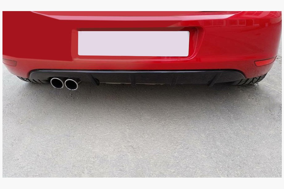 Volkswagen Golf 7/E-Golf 2012-2020 Nakładka na dyfuzor tylny (ABS, Czarna) Image