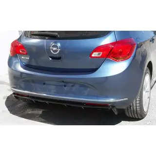Nakładka na dyfuzor tylny (zagruntowana do malowania) Opel Astra J 2009-2015 zdjęcia 1
