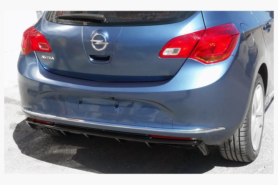 Opel Astra J 2009-2015 Nakładka na dyfuzor tylny (zagruntowana do malowania) Image