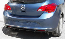 Opel Astra J 2009-2015 Nakładka na dyfuzor tylny (zagruntowana do malowania) zdjęcia 1