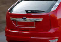 Ford Focus II 2008-2011 Listwa klapy bagażnika (HB, stal nierdzewna) zdjęcia 1