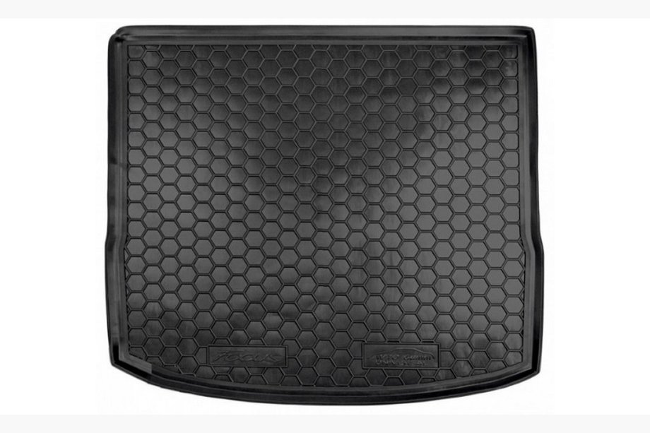 Ford Focus III 2011-2017 Mata bagażnika z wnęką na koło zapasowe SW (Autogumm, guma) Image