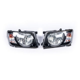 Reflektory Przednie Safari Black (2004-2008, 2szt) Nissan Patrol Y61 1997-2011 zdjęcia 1