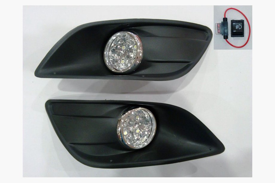 Ford Focus II 2008-2011 Lampy przeciwmgielne LED (2 szt.) Image