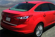 Ford Focus III 2011-2017 Listwa bagażnika 2011-2014 (Sedan, stal nierdzewna) zdjęcia 1