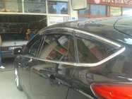 Ford Focus III 2011-2017 Chromowane owiewki szyb (6 szt., Sunflex) Kombi zdjęcia 2