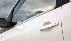 Ford Fusion 2002-2012 Nakładki na Klamek Chromowane (4 szt., Stal Nierdzewna) Carmos - Turecka Stal Nierdzewna zdjęcia 1