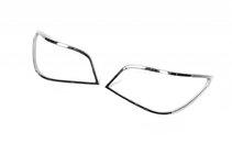 BMW 5 Series E60/E61 2003-2010 Chromowane nakładki na tylne lampy (2 szt., plastik) zdjęcia 2