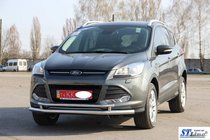 Ford Kuga/Escape 2013-2019 Osłona Przednia ST014 (Stal Nierdzewna) 60/42 mm zdjęcia 3