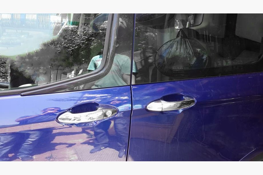 Ford Courier 2014-2023 Nakładki na Klamek Chromowane (4 szt., Stal Nierdzewna) Image