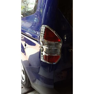 Chromowane nakładki na tylne lampy (2 szt., plastik) Ford Courier 2014-2023 zdjęcia 3
