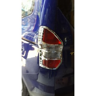 Chromowane nakładki na tylne lampy (2 szt., plastik) Ford Courier 2014-2023 zdjęcia 4