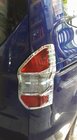 Ford Courier 2014-2023 Chromowane nakładki na tylne lampy (2 szt., plastik) zdjęcia 6