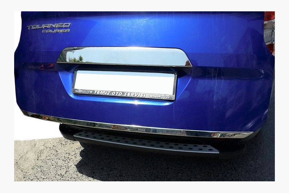 Ford Courier 2014-2023 Listwa bagażnika stal nierdzewna Image