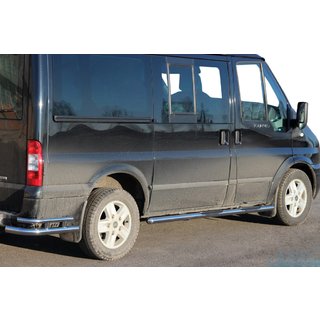 Rury Boczne BB002 (2 szt., Stal Nierdzewna) Ford Transit 2000–2014 zdjęcia 1
