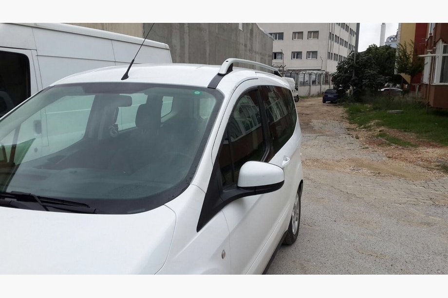 Ford Courier 2014-2023 Relingi Dachowe Skyport GREY Zdjęcia 3