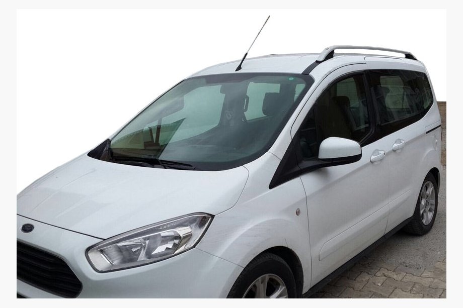 Ford Courier 2014-2023 Relingi Dachowe Skyport GREY Zdjęcia 2