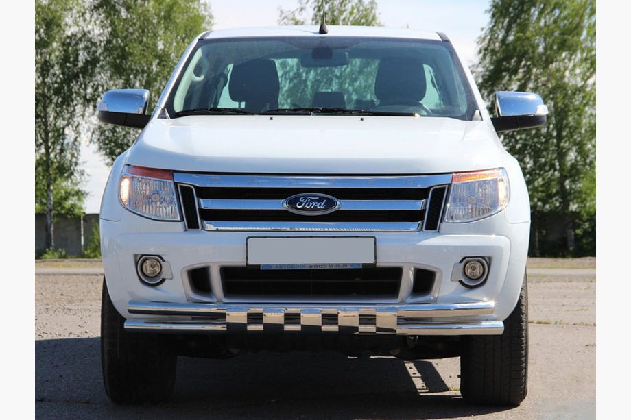 Ford Ranger 2011–2022 Osłona Przednia ST016 (Stal Nierdzewna) Image