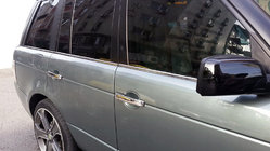 Range Rover III L322 2002-2012 Listwy Ozdobne Szyb Stal Nierdzewna (6 szt.) zdjęcia 1