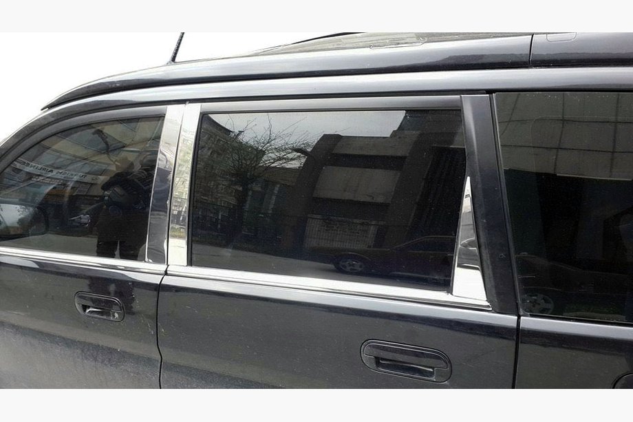 Honda HR-V 1998-2006 Listwy Słupków Drzwi ze Stali Nierdzewnej Image