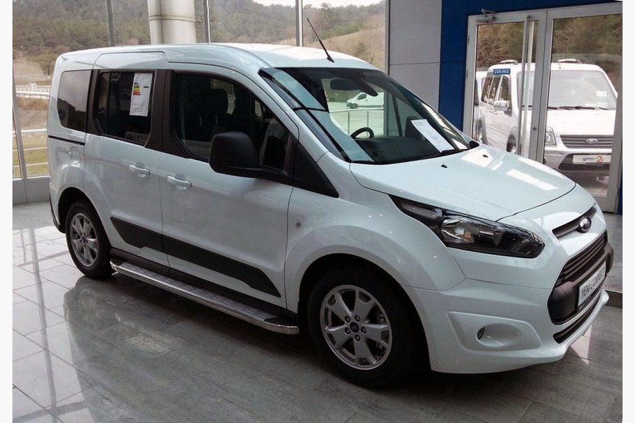 Ford Connect 2014-2021 Progi Boczné Ms-Line (2 szt., Aluminium) Maxi Rozstaw Osi Image