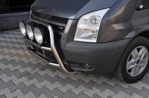 Ford Transit 2000–2014 Grill Guard WT018 (2006-2014, Stal Nierdzewna) zdjęcia 2