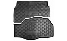 Ford Fusion 2002-2012 Mata bagażnika 2-częściowa (guma) Hybrit (SD) zdjęcia 1