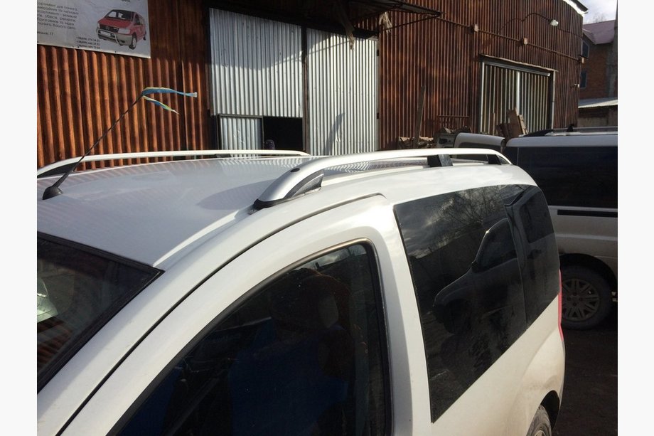 Citroen Nemo 2007-2017 Relingi Dachowe Skyport Grey V1 Zdjęcia 2