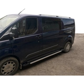 Relingi dachowe Skyport (2 szt, szary mat) Ford Custom 2013-2022 zdjęcia 2