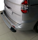 Ford Courier 2014-2023 Nakładka na tylny zderzak OmsaLine (matowa, stal nierdzewna) zdjęcia 1