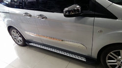 Ford Courier 2014-2023 Listwy drzwi nierdzewne (4 szt.) zdjęcia 1