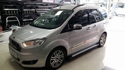 Ford Courier 2014-2023 Listwy drzwi nierdzewne (4 szt.) zdjęcia 2