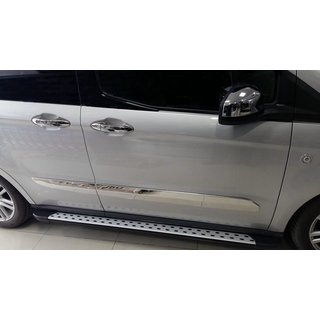 Progi Boczne DotLine (2 szt., Aluminium) Ford Courier 2014-2023 zdjęcia 1