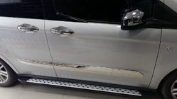 Ford Courier 2014-2023 Listwy drzwi nierdzewne (4 szt.) zdjęcia 3