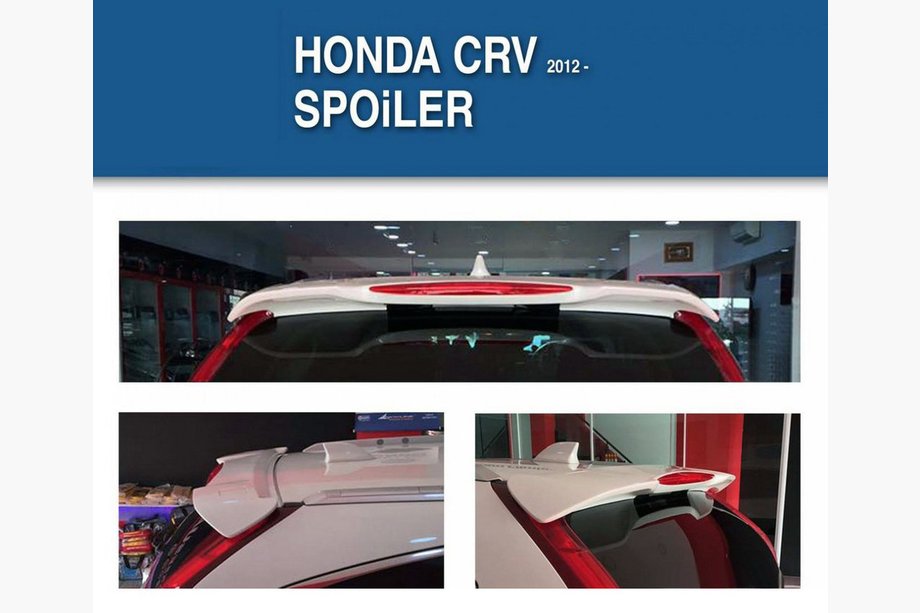 Honda CRV 2012-2016 Spoiler Niken (zagruntowany do lakierowania) Image