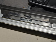 Geely Emgrand X7 2011- Nakładki progowe Natanika Premium ze stali nierdzewnej (4 szt.) zdjęcia 1