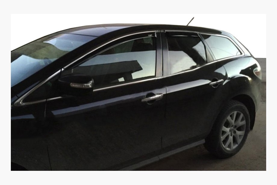 Mazda CX-7 2006-2012 Deflektory Okien (4 szt, Cobra) Image
