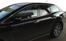 Mazda CX-7 2006-2012 Deflektory Okien (4 szt, HIC) zdjęcia 2