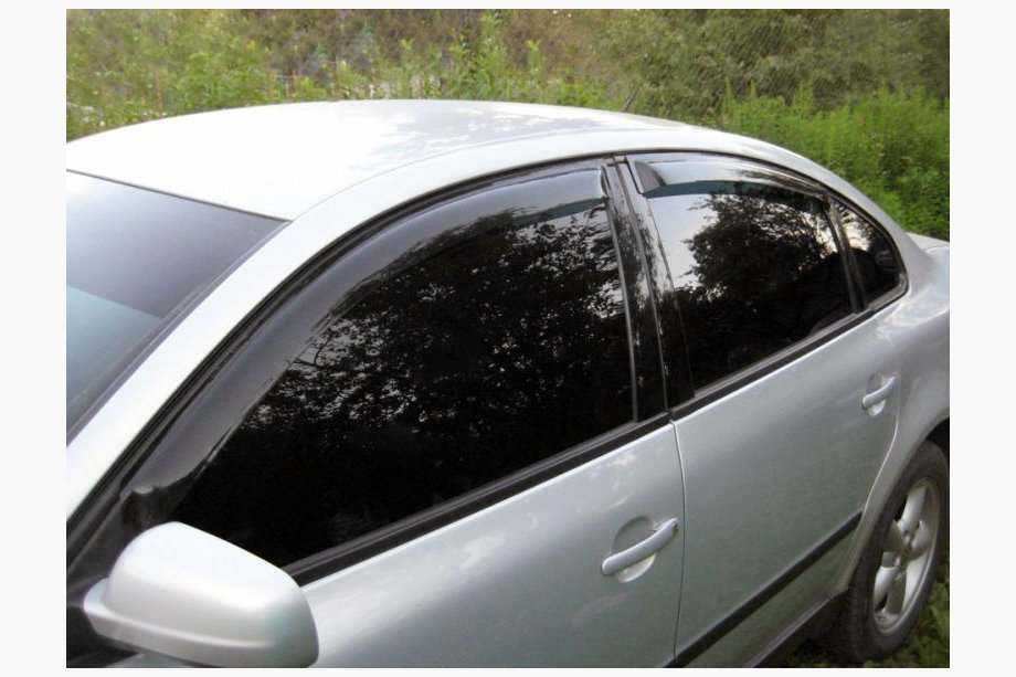 Volkswagen Passat B5 1997-2005 Deflektory Okien SD (4 szt, Niken) Image