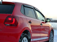Volkswagen Polo 2010-2017 Deflektory Okien HB (4 szt, Niken) zdjęcia 1