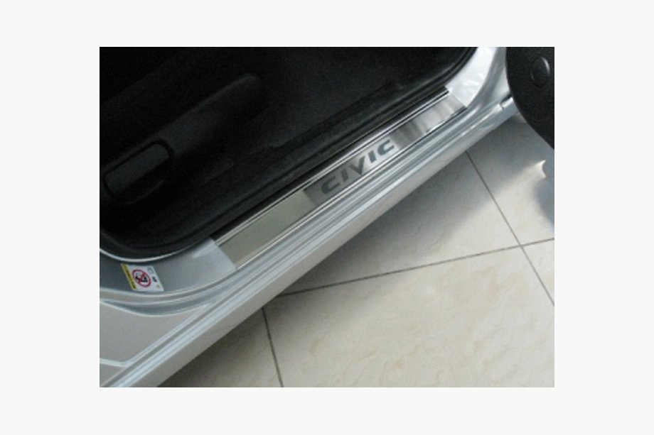 Honda Civic Sedan IX 2011-2016 Nakładki na Progi Nataniko (4 szt., Stal Nierdzewna) Image