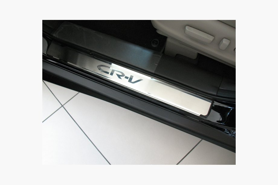 Honda CRV 2012-2016 Nakładki progowe Natanika Premium (4 szt, stal nierdzewna) Image